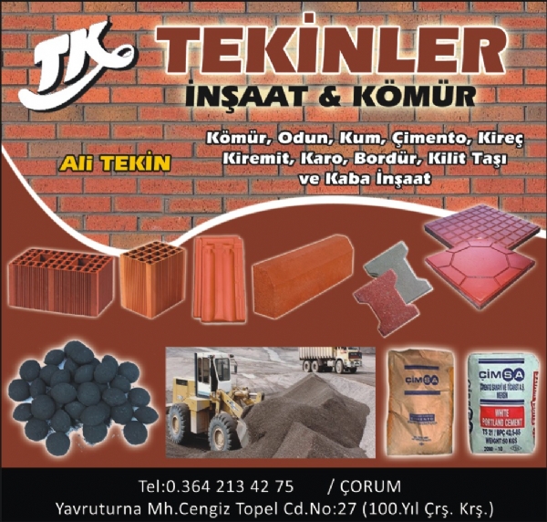 TEKİNLER İNŞAAT & KÖMÜR