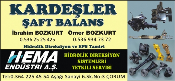 KARDEŞLER ŞAFT BALANS