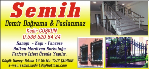 SEMİH DEMİR DOĞRAMA