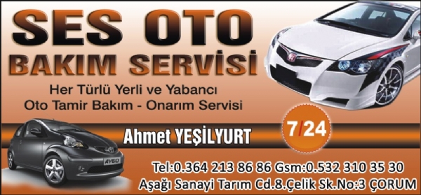 SES OTO BAKIM SERVİSİ