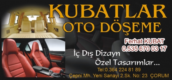 KUBATLAR OTO DÖŞEME