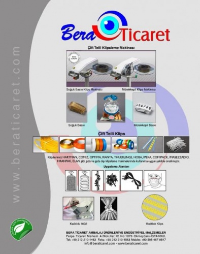 Bera Ticaret Ambalaj Ürünleri Ve Endüstriyel Malzemeler