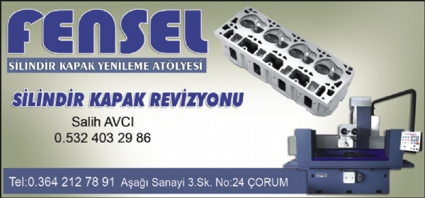 FENSEL SİLİNDİR KAPAK YENİLEME