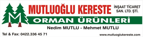 Mutluoğlu Kereste İnşaat San. Tic. Ltd. Şti.