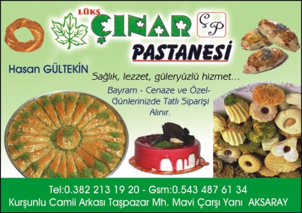 LÜKS ÇINAR PASTANESİ