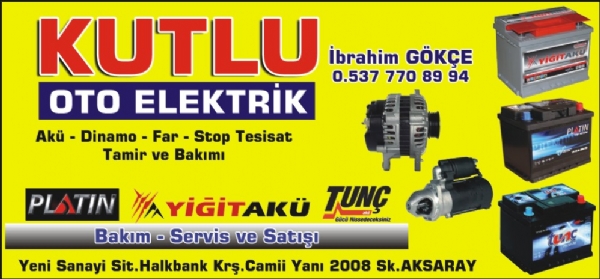 KUTLU OTO ELEKTRİK