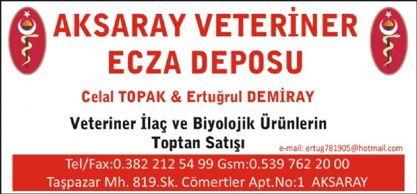 AKSARAY VETERİNER ECZA DEPOSU