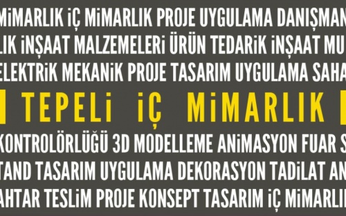 Tepeli İç Mimarlık