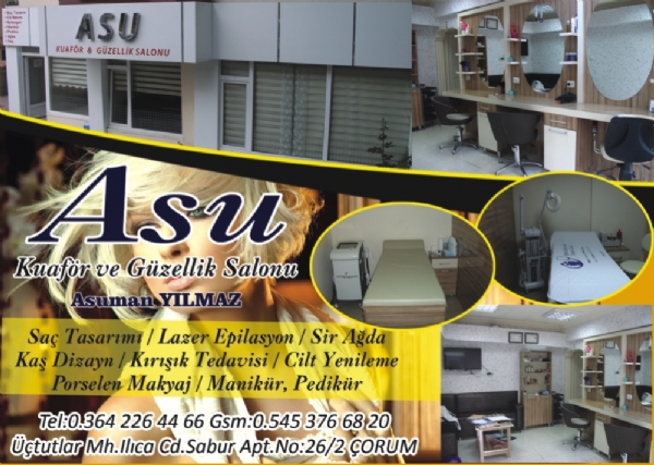 ASU GÜZELLİK SALONU ÇORUM