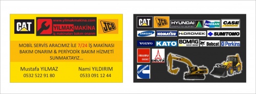 Yılmak Makina İş Makinaları Bakım Onarım
