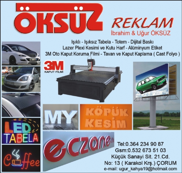 ÖKSÜZ REKLAM