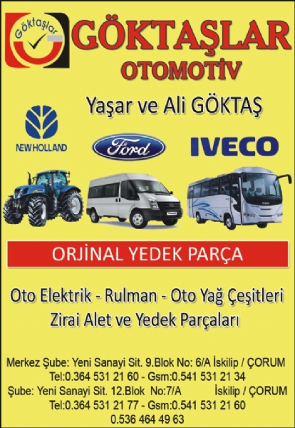 GÖKTAŞLAR OTOMOTİV