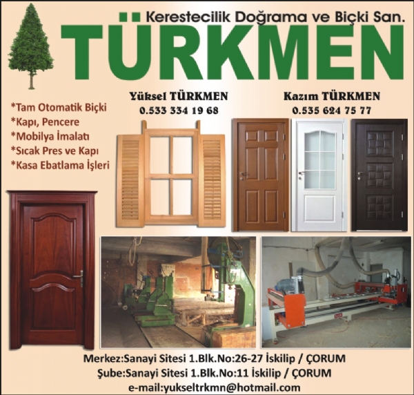 TÜRKMEN KERESTECİLİK