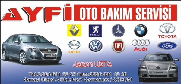 AYFİ OTO BAKIM SERVİSİ