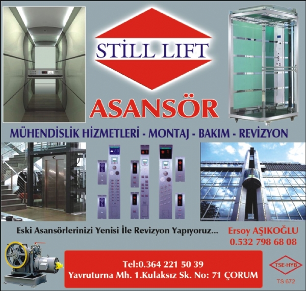 STİLL LIFT ASANSÖR