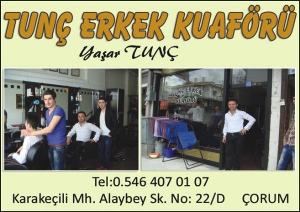TUNÇ ERKEK KUAFÖRÜ