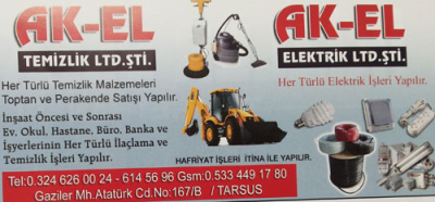 AK_EL Elektirik LTD.ŞTİ. ve Temizlik LTD.ŞTİ.