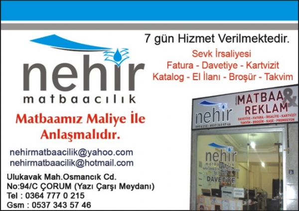 NEHİR MATBAACILIK