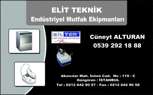 Elit Teknik Endüstriyel Mutfak Ekipmanları