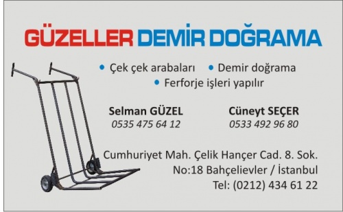 Güzeller Çekçek Arabaları Ve Atık Kağıt Toplamama Arabaları İmalatı