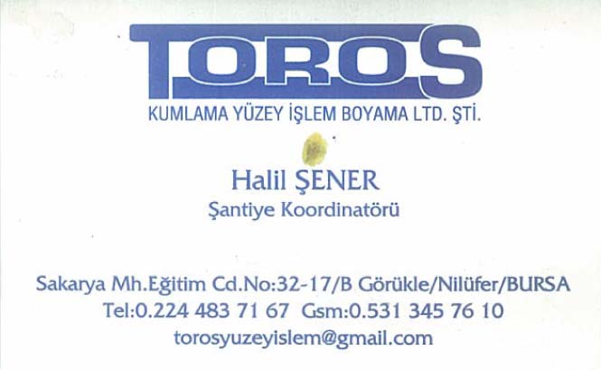Toros Kumlama 