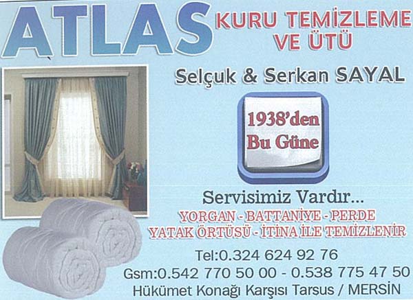 ATLAS Kuru Temizleme ve Ütü