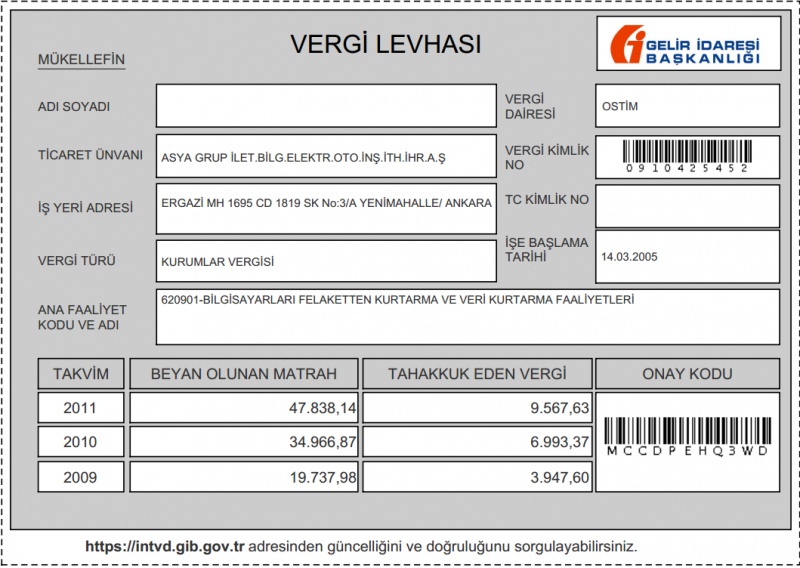 Asya Grup İletişim Bilgisayar Elektronik Otomotiv İnşaat İthalat İhracat A.ş