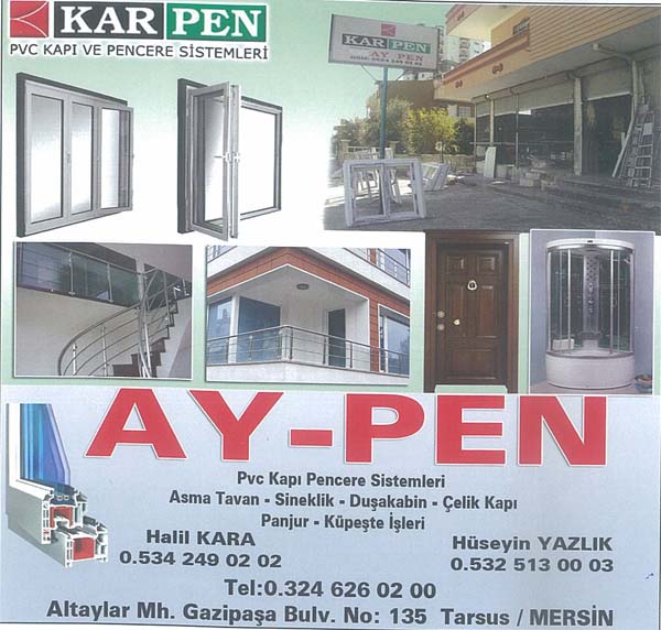 AY Pen Pvc Kapı Pencere Sistemleri