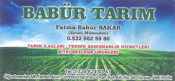 BABÜR TARIM