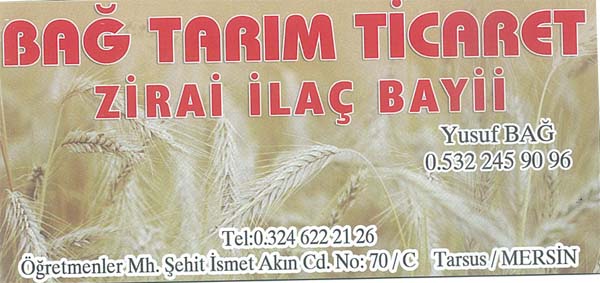 Bağ Tarım Ticaret Zirai İlaç Bayii 