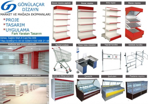 Gönülaçar Dizayn Raf Sistemleri