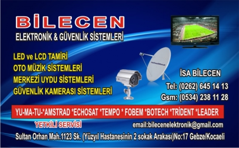 Bilecen Elektronik(led Ve Lcd Televizyon Hastanesi)