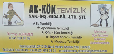 AK-KÖK Temizlik  Nak.İnş.Gıda.Bil. - LTD.ŞTİ