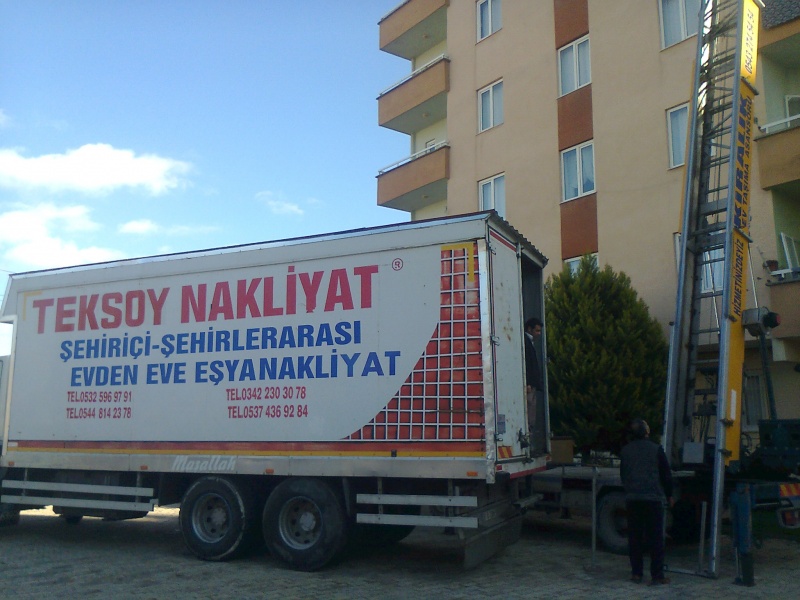 Gaziantep Teksoy Evden Eve Taşımacılık