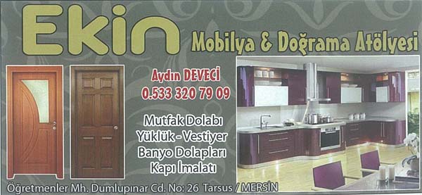 Ekin Mobilya & Doğrama Atölyesi 