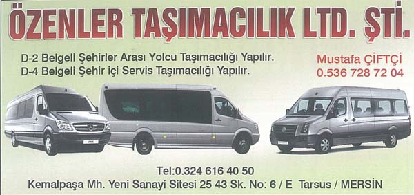 Özenler Taşımacılık Ltd. Şti.