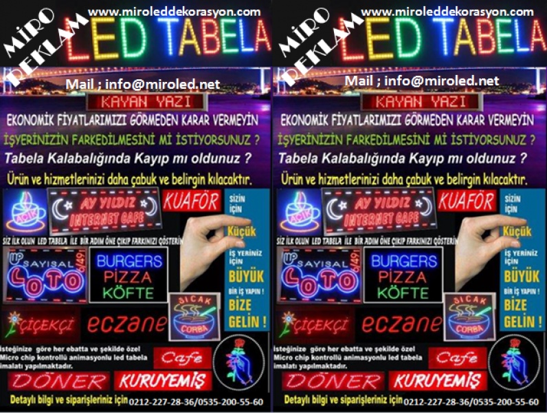 Miro İnsaat Dekorasyon & Led Tabela Reklamcılık