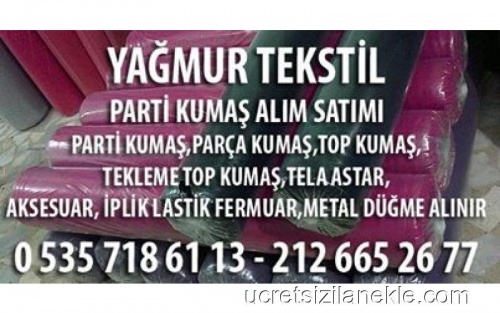 Yağmur Tekstil Kumaş Alım Satım Ve Tic.