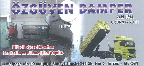 ÖZGÜVEN DAMPER