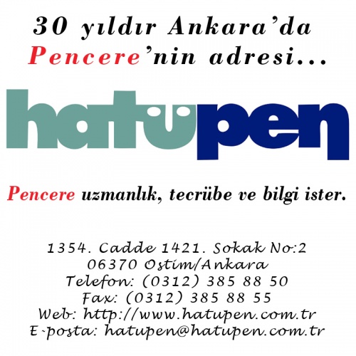 Hatüpen Plastik Pencere Sistemleri