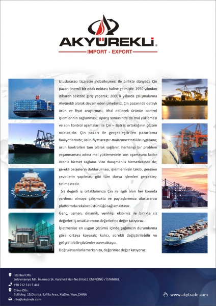 Akyürekli İth. İhr. Dış Tic. Ltd. Şti