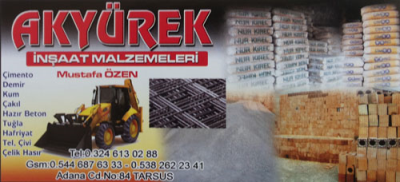 AKYÜREK İnşaat Malzemeleri