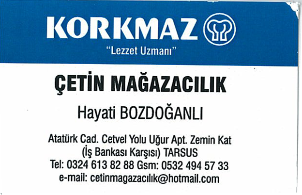 KORKMAZ LEZZET UZMANI 