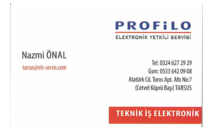 PROFİLO ELEKTRONİK YETKİLİ SERVİS 