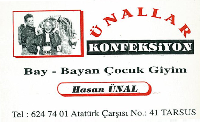 ÜNALLAR KONFEKSİYON(TARSUS)