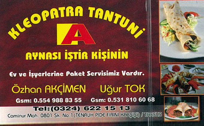 KLEOPATRA TANTUNİ