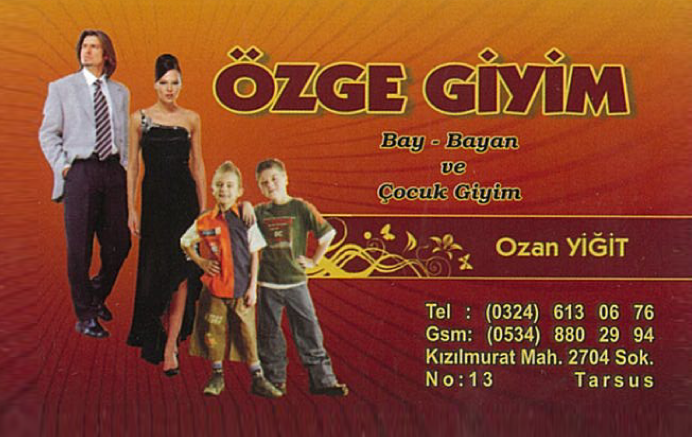 ÖZGE GİYİM