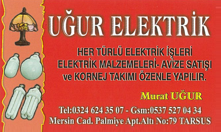UĞUR ELEKTRİK(TARSUS)