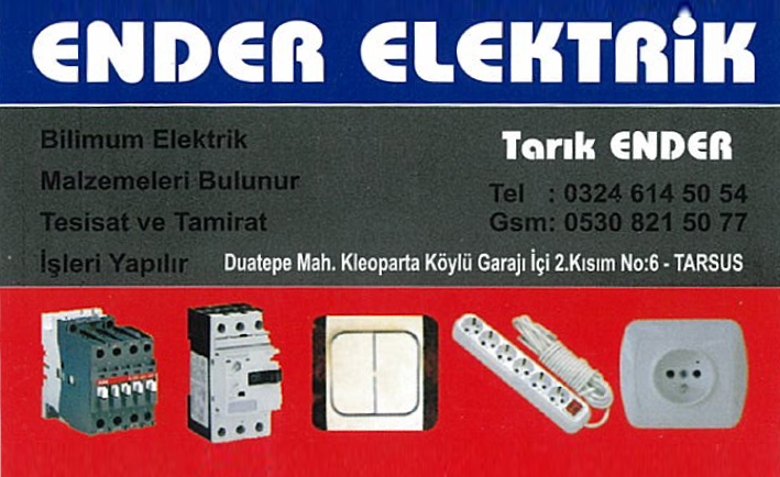 ENDER ELEKTRİK(duatepe mahalleis)