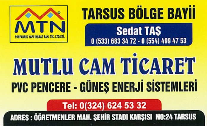 MUTLU CAM TİCARET